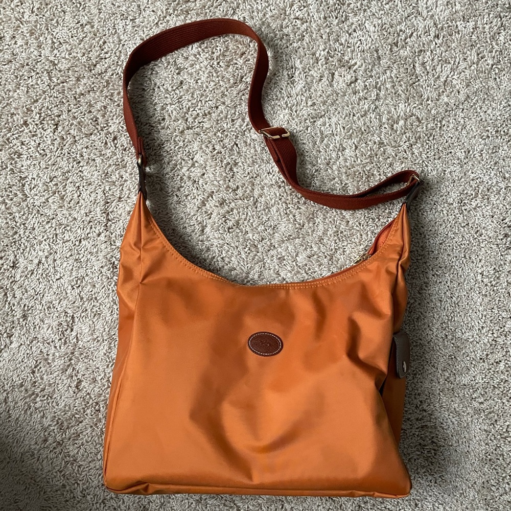 Longchamp nylon hobo bag
